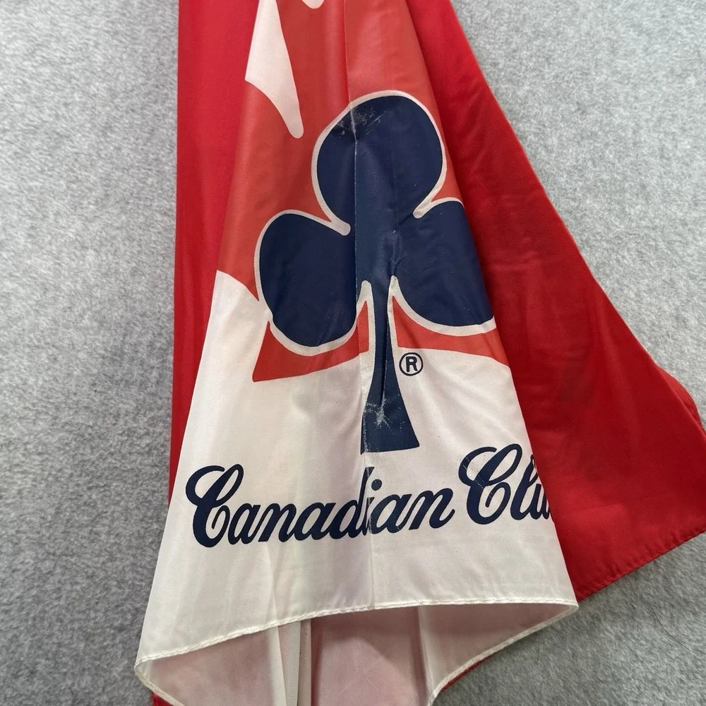 Vintage Canadian Club Umbrella‎ 70s 80s Whiskey Promo Barware NOS Sealed